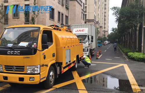 兴化市小区管道清淤及CCTV检测
